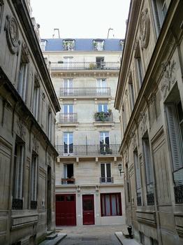Paris 9ème arrondissement - Immeubles 5-7 rue Ballu - Ensemble des bâtiments
