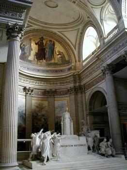 Panthéon à Paris.Choeur de l'église