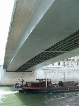 Pont Saint-Louis, Paris.Sous-face du tablier