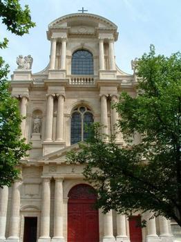 Eglise Saint-Gervais-Saint-Protais, Paris.Façade occidentale