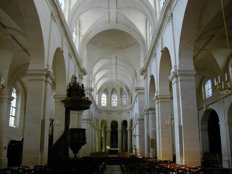 Eglise Saint-Jacques-le-Haut, Paris.Nef