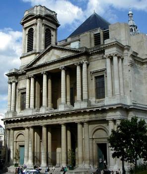 Eglise Saint-Eustache à Paris.Façade