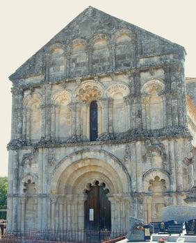 Petit-Palais-et-Cornemps - Eglise Saint-Pierre - Façade occidentale