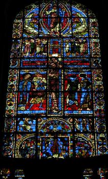 Cathédrale Saint-Pierre, Poitiers
Stained glass of the Crucifixion