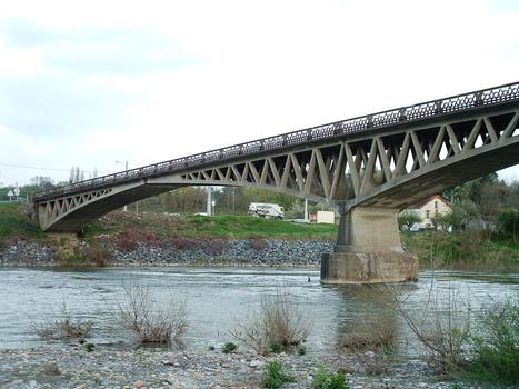 Vichy - Pont de Boutiron - Travée de rive au-dessus de l'Allier