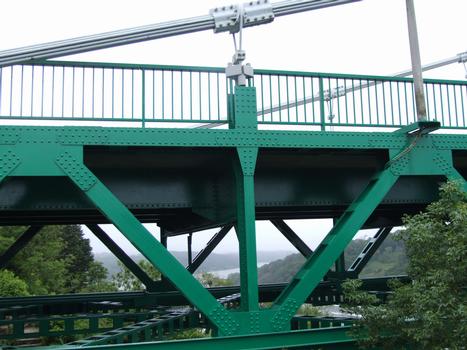 Pont de La-Roche-Bernard - Treillis et suspente