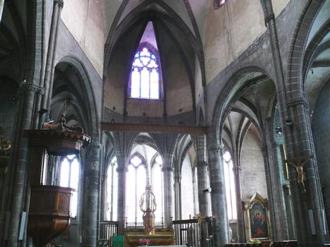 Ennezat - Eglise Saint-Victor-et-Sainte-Couronne - Choeur gothique