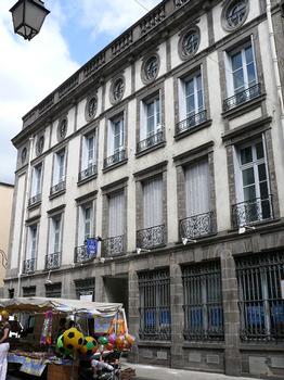 Riom - Immeuble du 17 rue de l'Hôtel-de-Ville