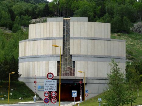 Tunnel de Puymorens - Entrée sud