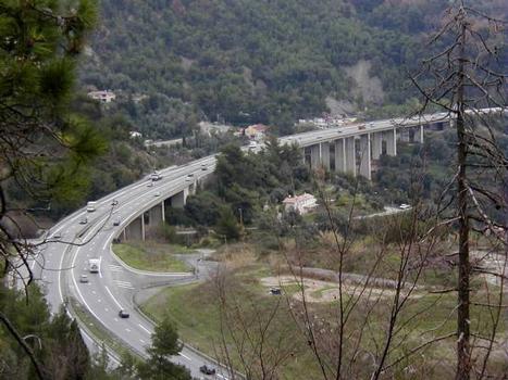 Autoroute A8: Viaduc du Rank, Viaduc de Gorbio