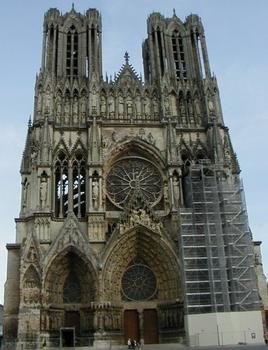 Cathédrale Notre-Dame de Reims: façde occidentale