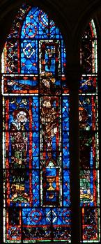 Abbatiale Saint-Rémi, ReimsVitrail de la Crucifixion