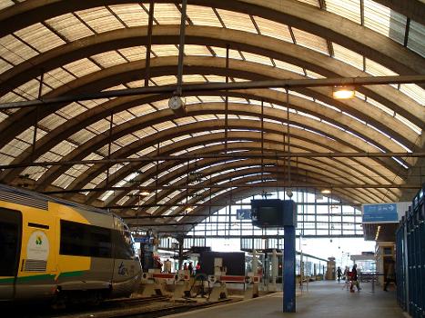 Gare de ReimsHalle et arcs sous-bandés