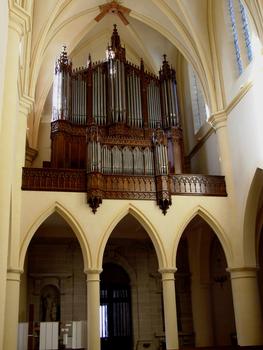 Remiremont - Eglise Saint-Pierre - Nef: tribune avec orgue