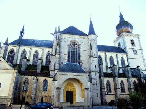 Remiremont - Eglise Saint-Pierre - Ensemble côté nord