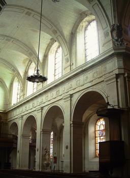Richelieu - Eglise Notre-Dame-de-l'Assomption - Nef - Elévation
