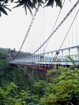 Pont suspendu de la Rivière de l'Est, La Réunion