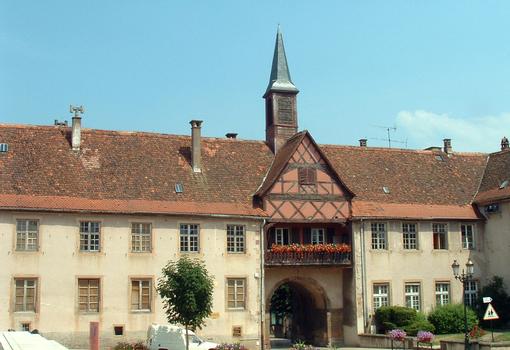 Rosheim - Enceinte de la Ville centrale - Porte de l'Ecole - A côté de l'église Saint-Pierre-et-Saint-Paul