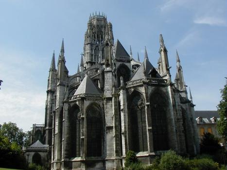 Abbatiale Saint-Ouen à Rouen.Chevet