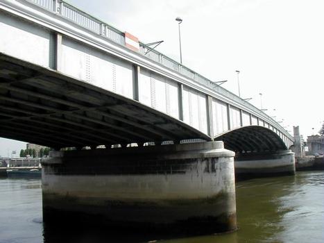 Pont Boieldieu sur la Seine à Rouen