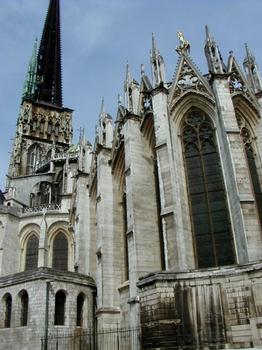 Cathédrale Notre-Dame de Rouen.Chevet