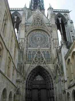 Cathédrale Notre-Dame de Rouen.Portail des Libraires
