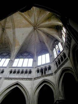 Cathédrale Notre-Dame, Rouen.Voûte du choeur