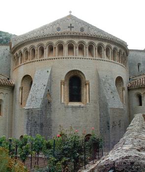 Saint-Guilhem-le-Désert - Abbaye de Gellone - Abbatiale - Abside