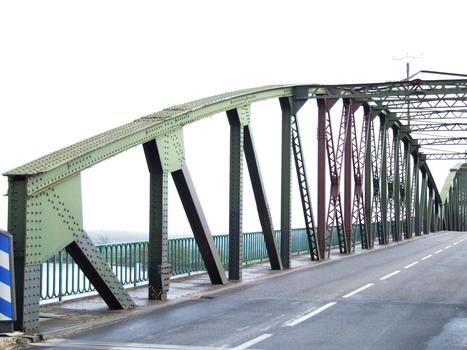 Pont de Fleurville sur la Saône - Charpente métallique