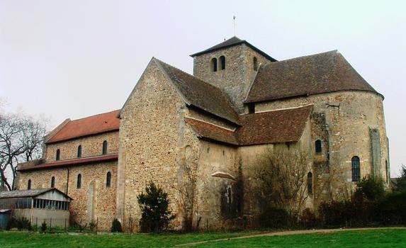 Bourbon-Lancy - Musée Saint-Nazaire (ancienne église prieurale Saint-Nazaire-Saint-Celse) - Vu du chevet