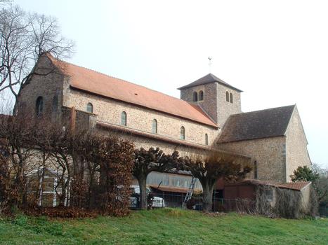Bourbon-Lancy - Musée Saint-Nazaire (ancienne église prieurale Saint-Nazaire-Saint-Celse) - Nef et transept