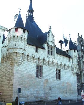 Saumur - Ancien Hôtel de ville - Façade côté Loire