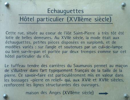 Maison des Anges, Saumur
