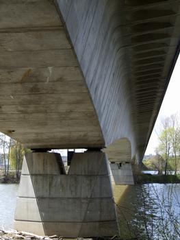 Saumur - Pont du Cadre Noir - Le petit bras de la Loire