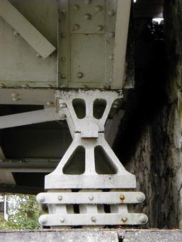 Savennières - Pont sur la Loire - Un appareil d'appui sur culée