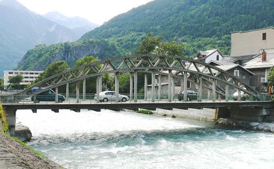 Modane - Pont de Loutraz, à côté de la Rizière des Alpes (Centre d'exposition Lyon-Turin-ferroviaire)
