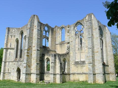 Dammemarie-les-Lys - Ancienne abbaye du Lys - Vu du bras sud du transept et du choeur
