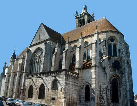 Moret-sur-Loing - Collégiale Notre-Dame - Ensemble vu du chevet