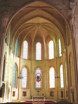 Larchant - Eglise Saint-Mathurin Abside construite vers 1160