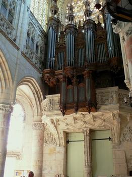 Caudebec-en-Caux - Eglise Notre-Dame - Nef - Tribune d'orgue