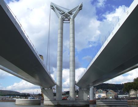 Sechste Seinebrücke in Rouen