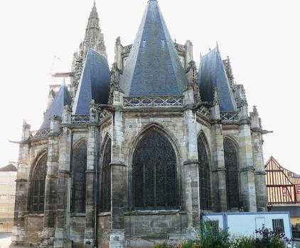 Caudebec-en-Caux - Eglise Notre-Dame - Chevet