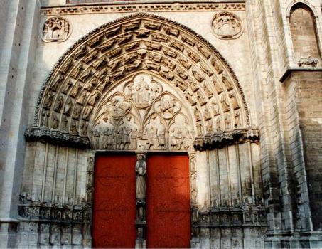 Cathédrale Saint-Etienne de SensFaçade occidentale - Portail central