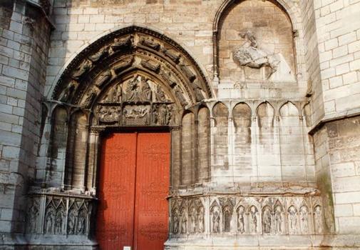 Cathédrale Saint-Etienne de SensFaçade occidentale - Portail de droite