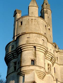 Septmonts - Château des évêques de Soissons - Donjon - Partie trilobée
