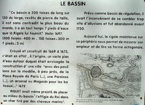 Canal du Midi
Seuil de Naurouze
Bassin de Naurouze
Information