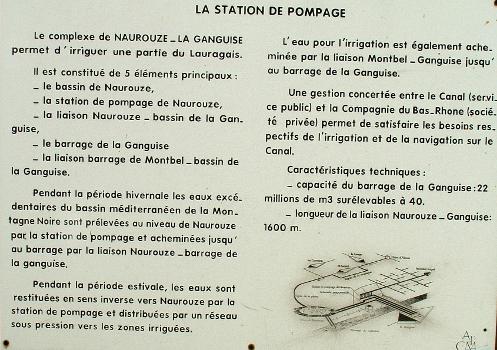 Canal du MidiSeuil de NaurouzeStation de pompage de NaurouzeInformation: Canal du Midi Seuil de Naurouze Station de pompage de Naurouze Information
