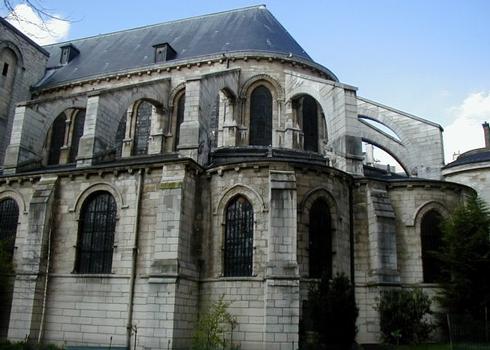 Eglise Saint-Germain-des-Près.Chevet
