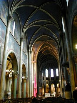 Eglise Saint-Germain-des-Près.Choeur vu de la nef
