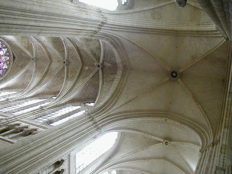 Voûte de la croisée de transept et du transept nord